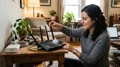 Pystysuoraan vai vaakasuoraan? Kuinka suunnata reitittimen antennit parhaan signaalin saamiseksi